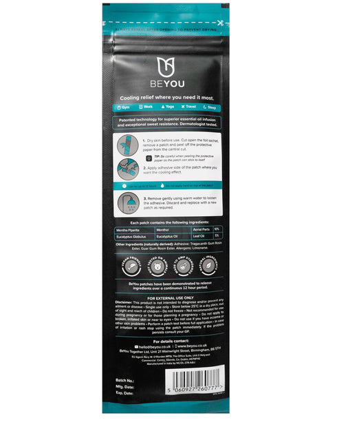 Muscle & Joint Patches 5 Pack-Be You-Matakana Pharmacy