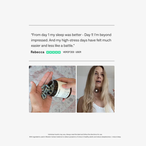 Sleep + Stress (previously Gut - Brain) 90 Capsules-my way up-Matakana Pharmacy