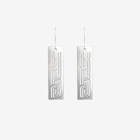 Earrings Whakarare Silver Small-Nichola-Matakana Pharmacy