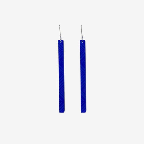 Earrings Taniko II Blue Clear-Nichola-Matakana Pharmacy