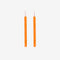 Earrings Taniko II Orange Clear-Nichola-Matakana Pharmacy