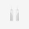 Earrings - Poutama Clear Small-Nichola-Matakana Pharmacy