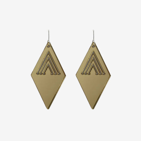 Earrings - Tino Taimana Mirror-Nichola-Matakana Pharmacy