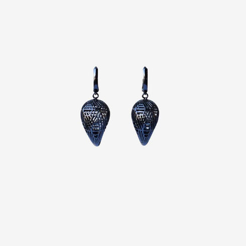 Earrings - Ngutu Manu Black-Nichola-Matakana Pharmacy