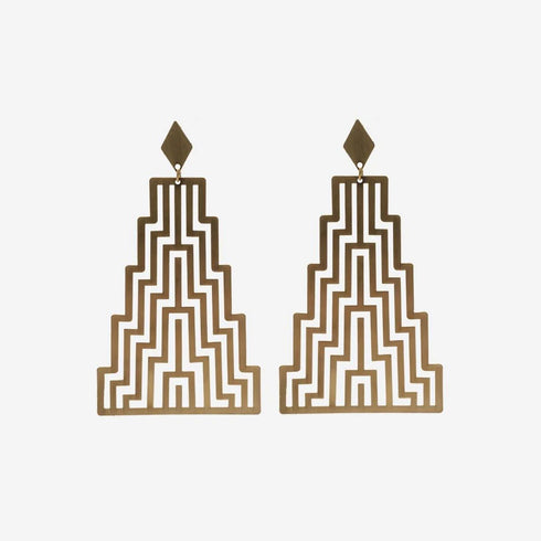 Earrings - Nga? Uara - Rawe Gold-Nichola-Matakana Pharmacy
