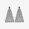 Earrings - Ng?? Uara - Rawe Silver-Nichola-Matakana Pharmacy