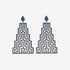 Earrings - Ng?? Uara - Rawe Silver-Nichola-Matakana Pharmacy