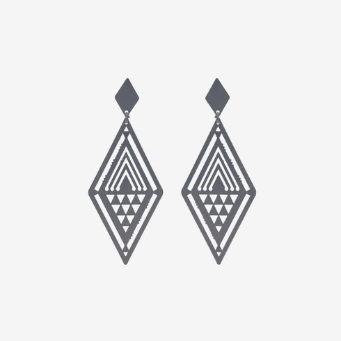 Earrings - Nga? Uara - Tino Rangatiratanga Silver-Nichola-Matakana Pharmacy