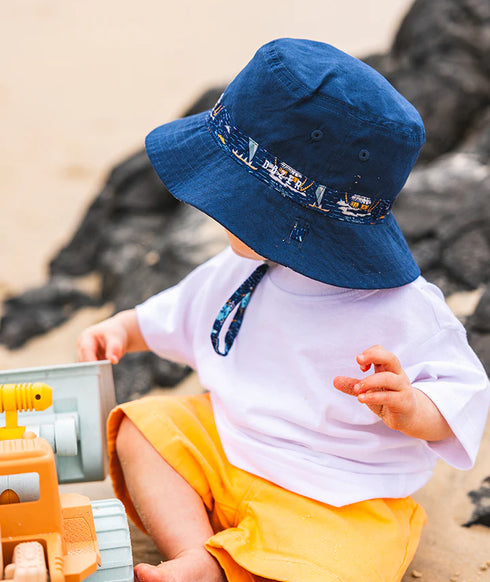 Baby Boy Bucket Narrab Navy L-Kooringal-Matakana Pharmacy