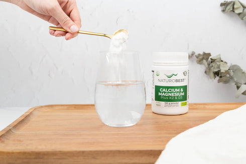 Calcium & Magnesium plus K2 & D3 (Lemon-Lime) 150g powder-Matakana Pharmacy