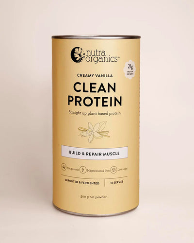 Clean Protein Vanilla Cookie Dough 500g-Matakana Pharmacy