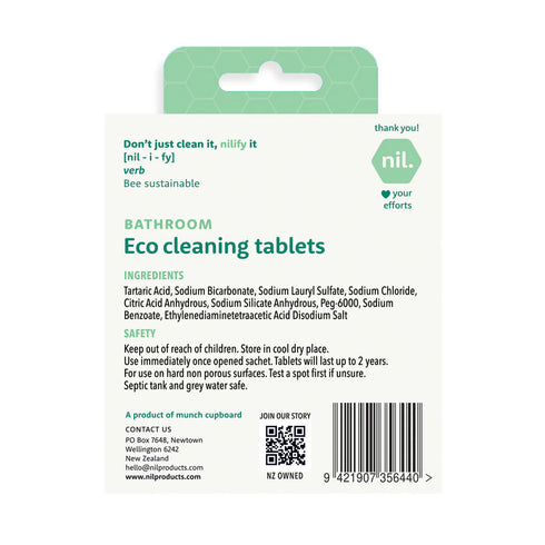 Eco Cleaning Tablets Bathroom 2 Pack-Nil-Matakana Pharmacy