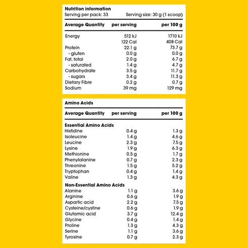 Whey Protein Powder + Organic Banana 500g-Go Good-Matakana Pharmacy