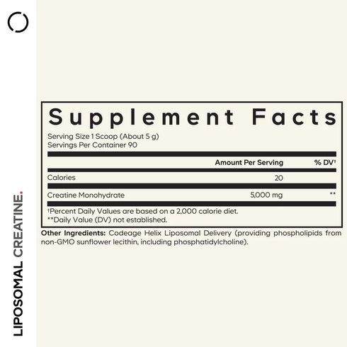 Liposomal Creatine Powder 455g-CODEAGE-Matakana Pharmacy