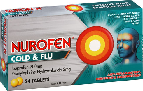 Image of Nurofen cold and flu pack of 24