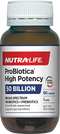 NUTRALIFE Probiotic High Potency 50 Billion 30caps-Matakana Pharmacy