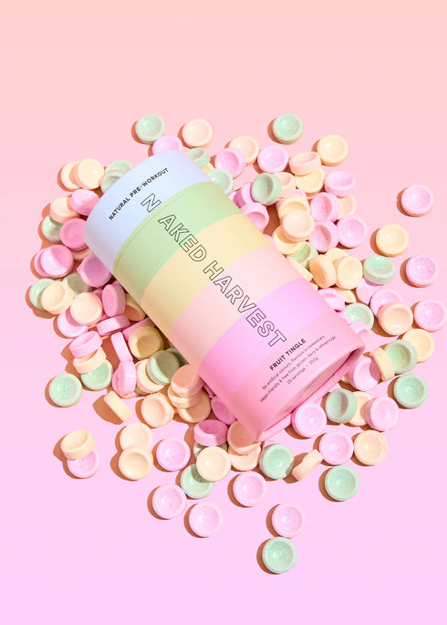 Pre Workout Fruit Tingle 250g-Nu Harvest-Matakana Pharmacy