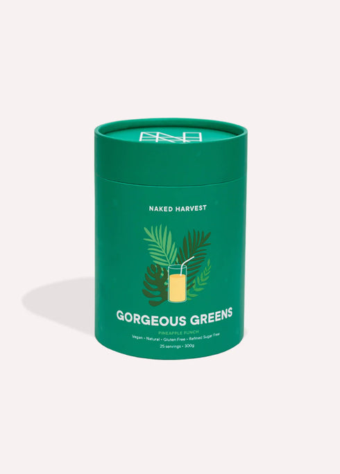 Gorgeous Greens Pineapple 300g-Nu Harvest-Matakana Pharmacy