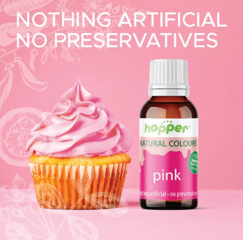 Natural Food Colour Pink 20g