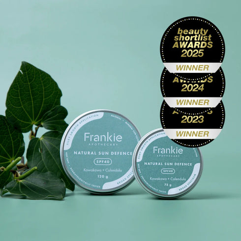 Natural Sun Defence SPF40 120g | Frankie Apothecary-Frankie Apothecary-Matakana Pharmacy