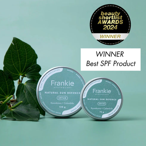 Natural Sun Defence SPF40 120g | Frankie Apothecary-Frankie Apothecary-Matakana Pharmacy
