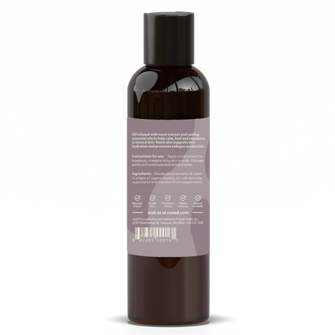 Image of Neem Skin Calming Oil - Clear & Calm Skin 177mL ingredients