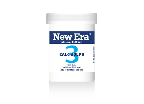 Image of NEW ERA SALTS No.3 Calc Sulph 450s