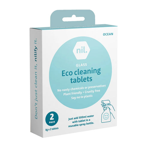 Eco Cleaning Tablets Glass 2 Pack-Nil-Matakana Pharmacy