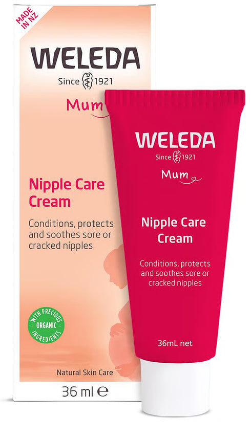 Nipple Care Cream, 36ml-Weleda-Matakana Pharmacy