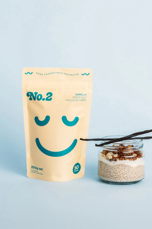 Vanilla Psyllium Fibre Powder 200g-No.2-Matakana Pharmacy