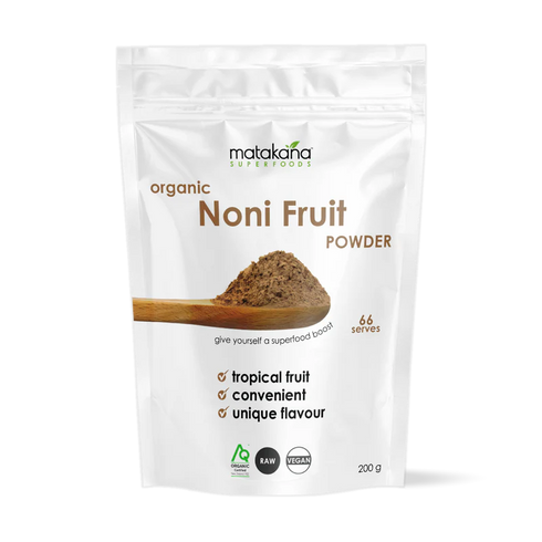 Noni Fruit Organic Powder 200g-Matakana Pharmacy
