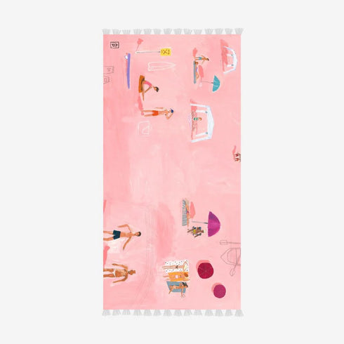 Beach Towel - Boob Watch-One Hour North-Matakana Pharmacy