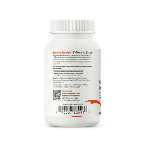 Multivitamin One 45caps-Seeking Health-Matakana Pharmacy