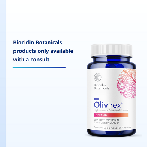 Olivirex 60 Capsules | Biocidin Botanicals-Biocidin Botanicals-Matakana Pharmacy
