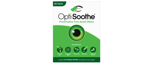 Image of Opti-Soothe Perservative Free Eyelid Wipes 30s