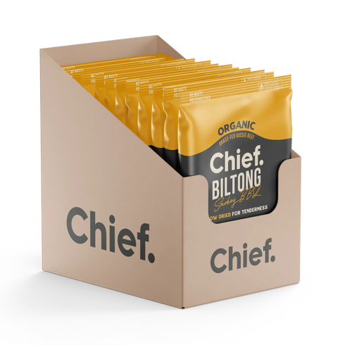 Biltong Smokey BBQ 30g-Chief-Matakana Pharmacy