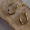 Earrings - Organic Hoop Gold-Queen Of The Foxes-Matakana Pharmacy