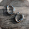 Earrings - Organic Hoop Silver-Queen Of The Foxes-Matakana Pharmacy