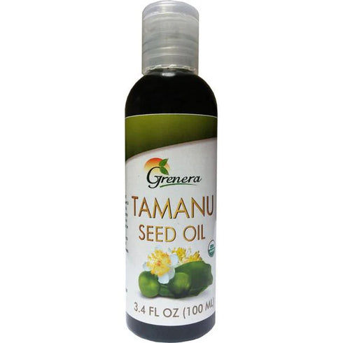 Image of plastic bottle of Organic Tamanu Seed Oil 100ml