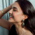 Earrings - Origin Silver-Queen Of The Foxes-Matakana Pharmacy