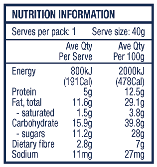 Original Snack Bar 40g | Crafty Weka-Crafty Weka-Matakana Pharmacy