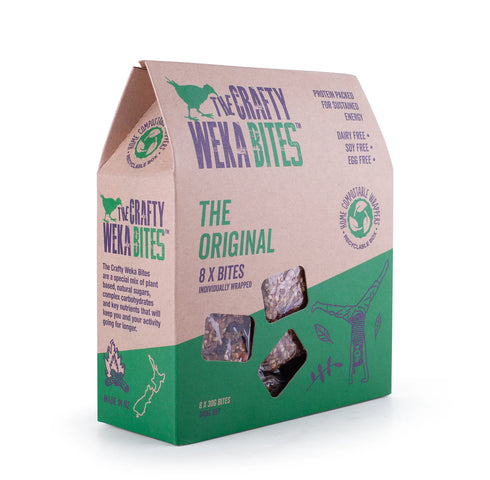 Original Snack Bar Pouch 8x30g Bites | Crafty Weka-Crafty Weka-Matakana Pharmacy