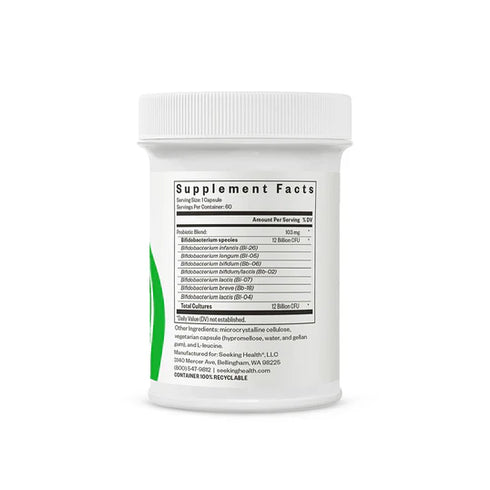 Probiota Bifidobacterium 60caps-Seeking Health-Matakana Pharmacy