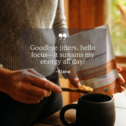 Cordyceps M Powder 60g-Real Mushrooms-Matakana Pharmacy