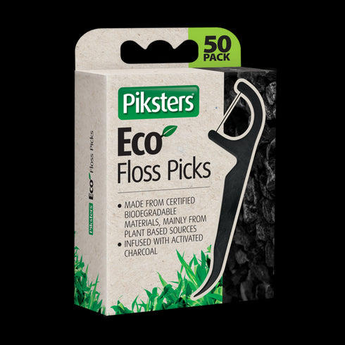 PIKSTERS Eco Floss Picks 50 pack-Matakana Pharmacy