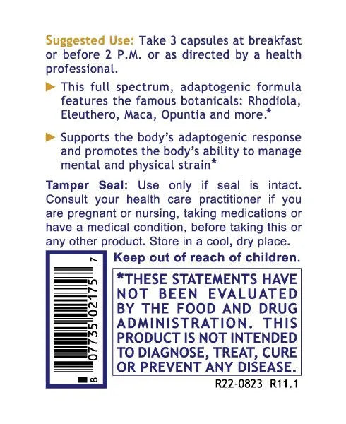 Adaptogen-R3 90caps-Matakana Pharmacy