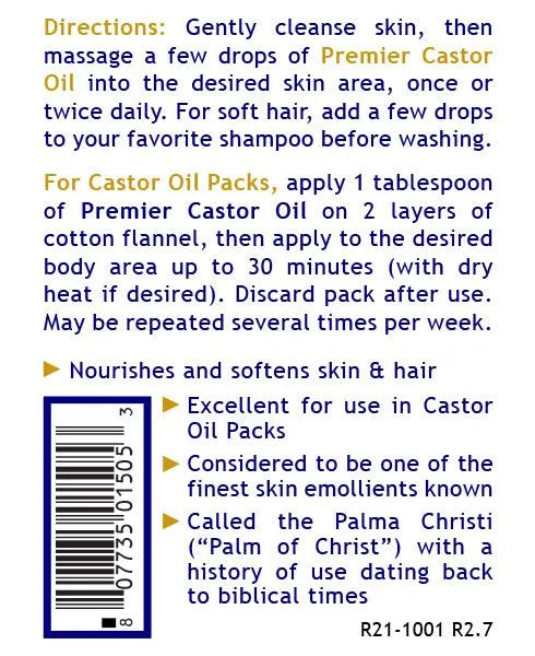Castor Oil Liquid 237ml-Matakana Pharmacy