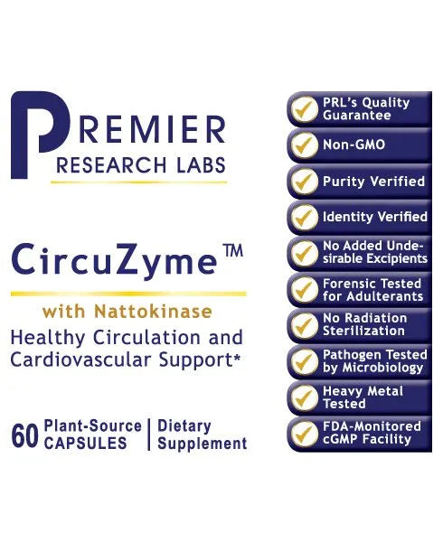 CircuZyme 60caps-Matakana Pharmacy