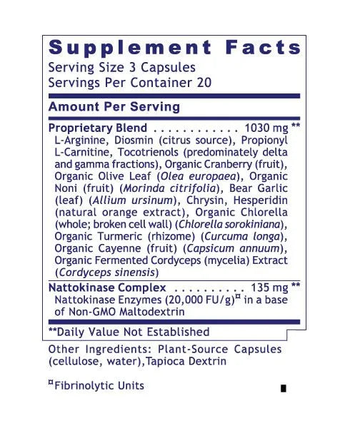 CircuZyme 60caps-Matakana Pharmacy