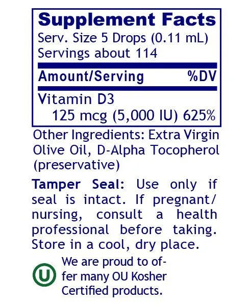 D3 Serum Liquid 12.6ml-Matakana Pharmacy